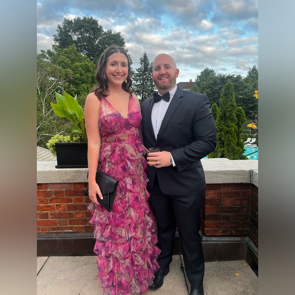 Amalie The Label Tulle Tiered Maxi Dress